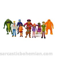 Scooby Doo Monster Set Action Figure 10 Pack Multicolor
